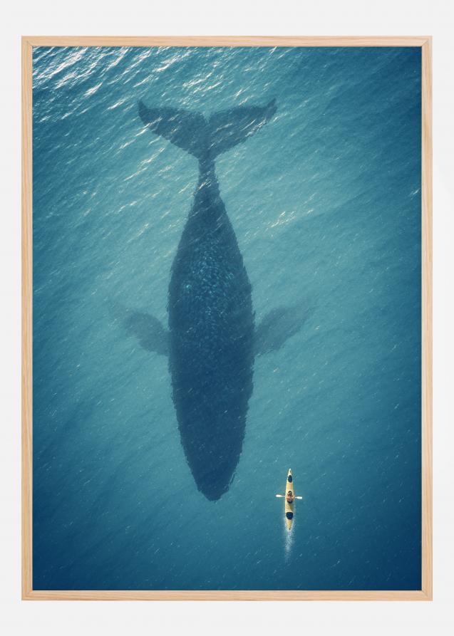A Big Whale Juliste