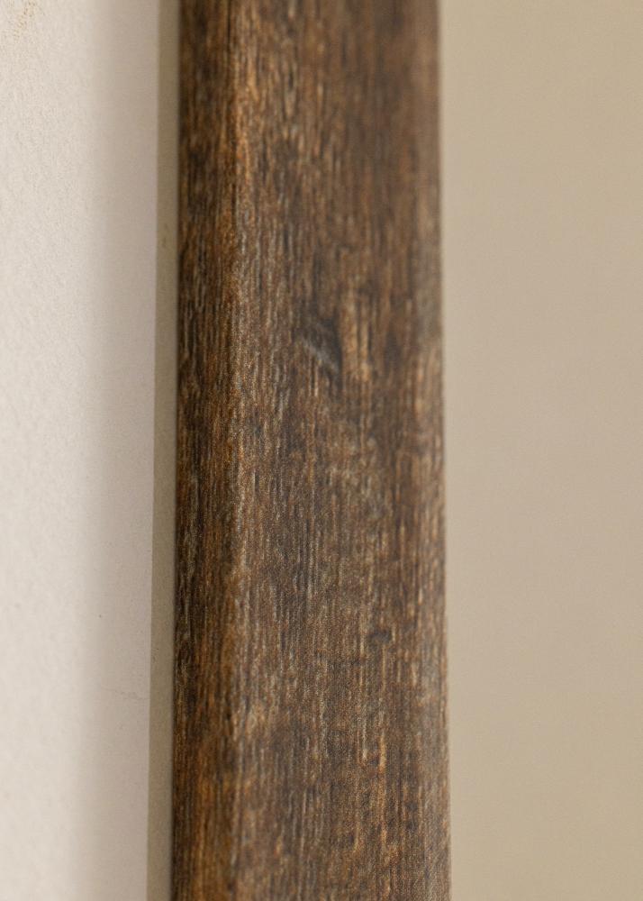Kehys Fiorito Washed Oak 50x70 cm - Passepartout Valkoinen 42x59,4 cm (A2)
