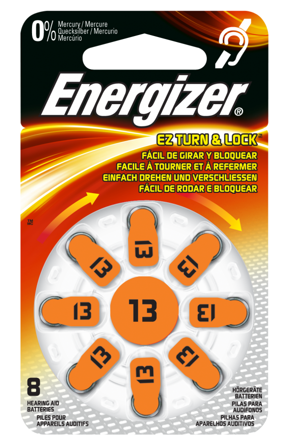 Energizer Kuulolaitteen paristo Size 13 - 8-pakkaus