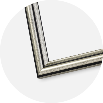 Kehys Horndal Hopea 60x60 cm - Paspatuuri Musta 50x50 cm