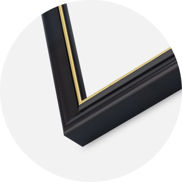 Kehys Canterbury Akryylilasi Musta 60x80 cm