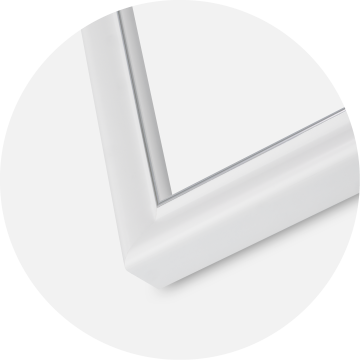 Kehys Canterbury Akryylilasi Valkoinen 60x80 cm