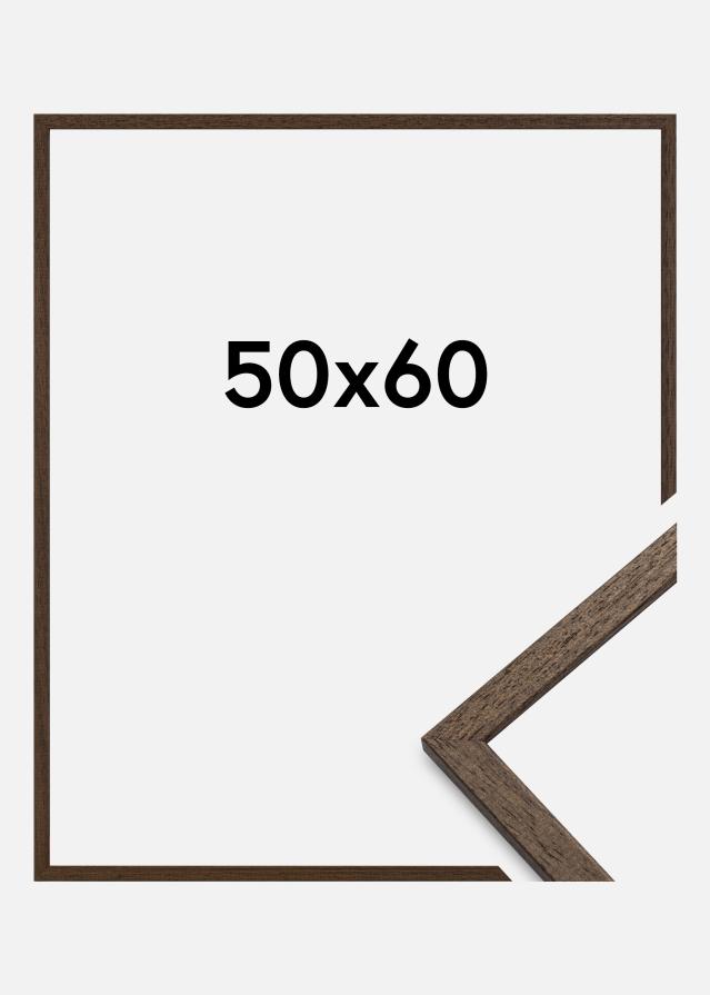 Kehys Edsbyn Akryylilasi Saksanpähkinä 50x60 cm