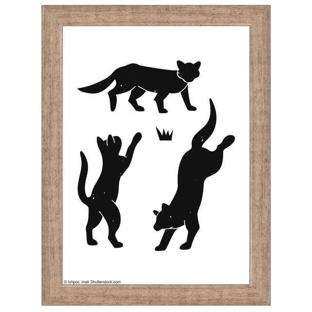 Kehys Liv Harmaa 13x18 cm - Passepartout Valkoista B7 88x125 mm