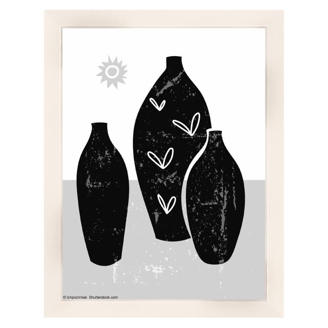 Kehys Liv Valkoista 15x20 cm - Passepartout Valkoista 4x6 inches