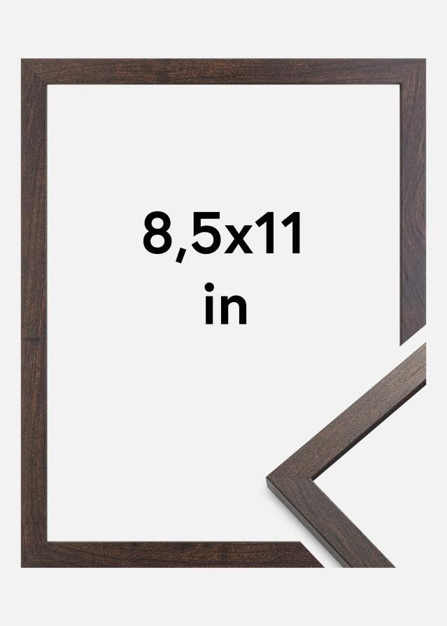 Kehys Trendy Akryylilasi Saksanpähkinä 8,5x11 inches (21,59x27,94 cm)