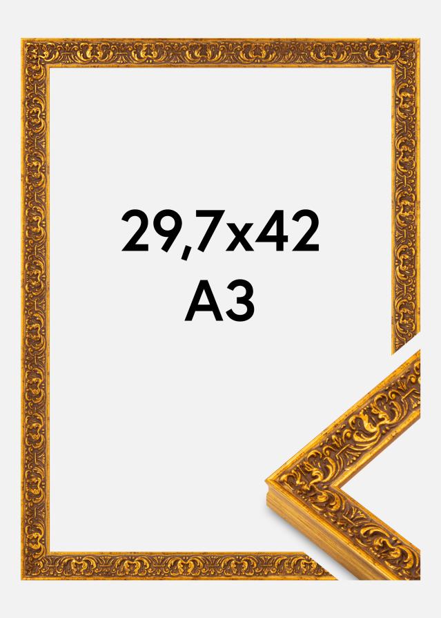 Kehys Amber Akryylilasi Kulta 29,7x42 cm (A3)