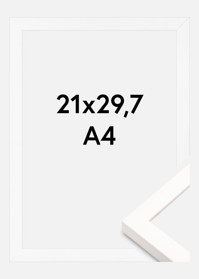 Kehys Brooke Akryylilasi Valkoinen 21x29,7 cm (A4)