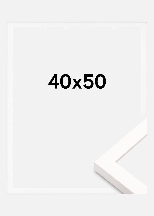 Kehys Brooke Akryylilasi Valkoinen 40x50 cm
