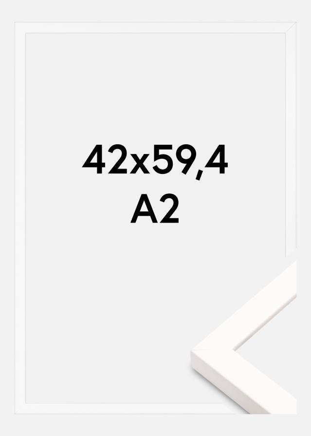 Kehys Brooke Akryylilasi Valkoinen 42x59,4 cm (A2)