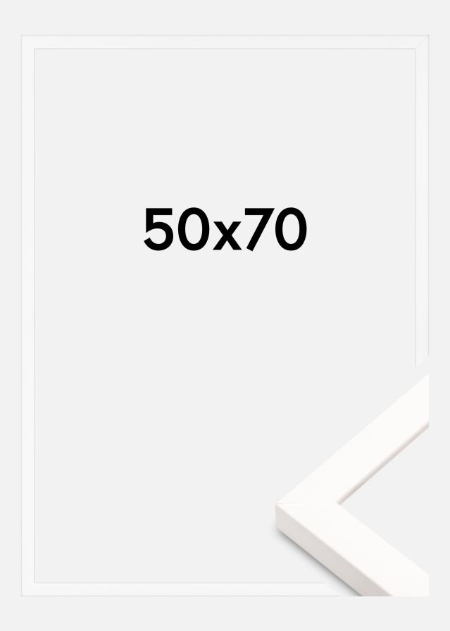 Kehys Brooke Akryylilasi Valkoinen 50x70 cm