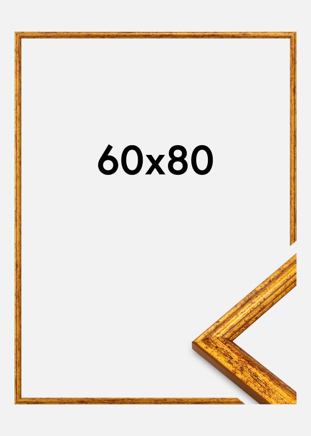 Kehys Claudia Akryylilasi Kulta 60x80 cm