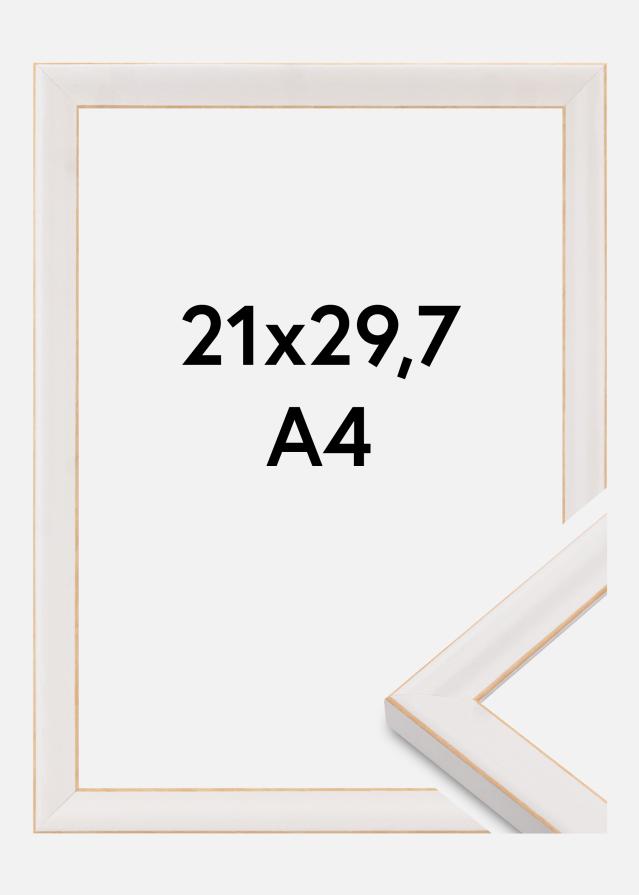 Kehys Marie Claire Akryylilasi Valkoinen 21x29,7 cm (A4)