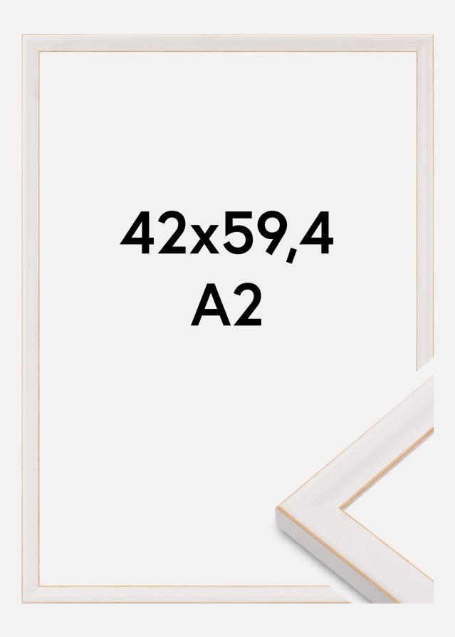 Kehys Marie Claire Akryylilasi Valkoinen 42x59,4 cm (A2)