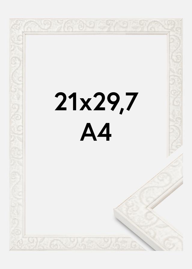 Kehys Milton Akryylilasi Valkoinen 21x29,7 cm (A4)