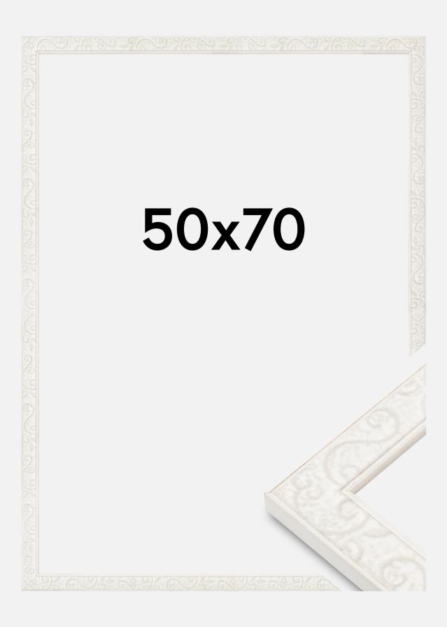 Kehys Milton Akryylilasi Valkoinen 50x70 cm