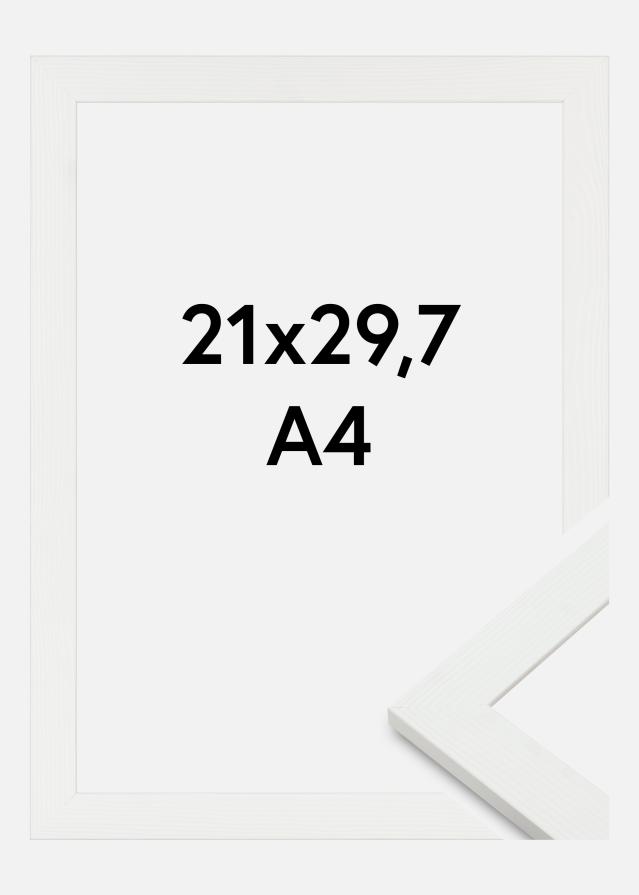 Kehys Sandra Akryylilasi Valkoinen 21x29,7 cm (A4)