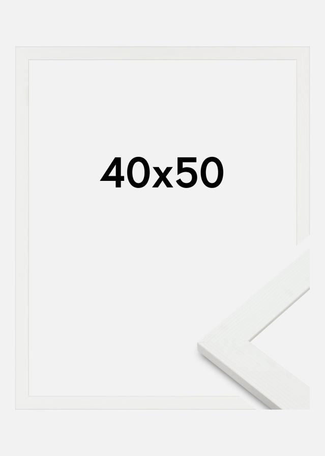 Kehys Sandra Akryylilasi Valkoinen 40x50 cm