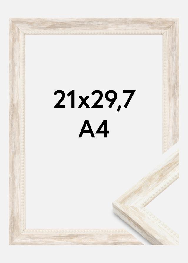 Kehys Soledad Akryylilasi Valkoinen 21x29,7 cm (A4)