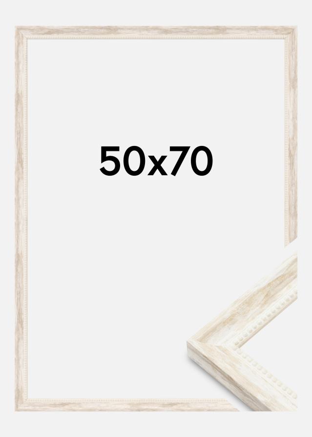 Kehys Soledad Akryylilasi Valkoinen 50x70 cm