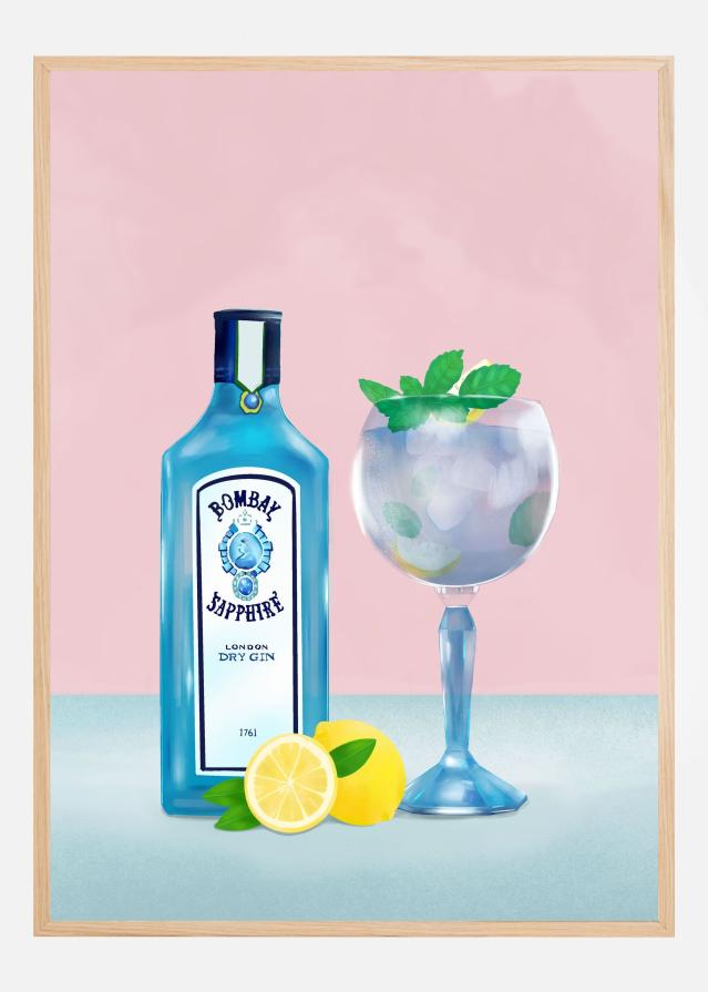 Gin Cocktail Juliste