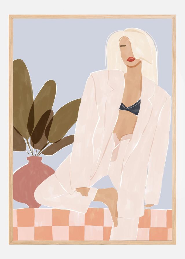 Too Lazy To Yoga Juliste