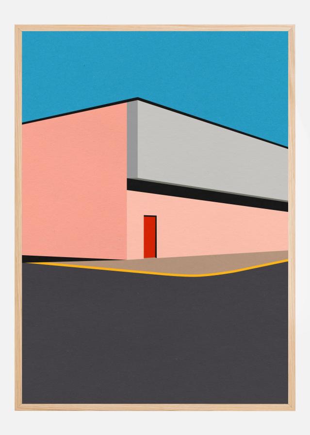 Warehouse Illustration Juliste