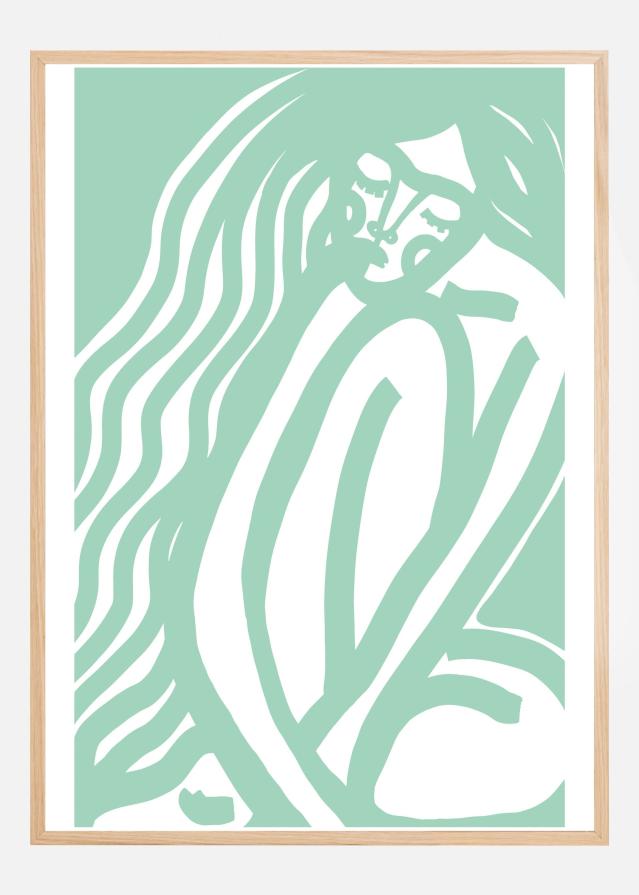 The Silence (mint) Juliste