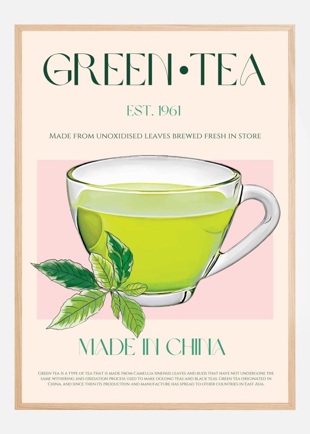 Green Tea Juliste