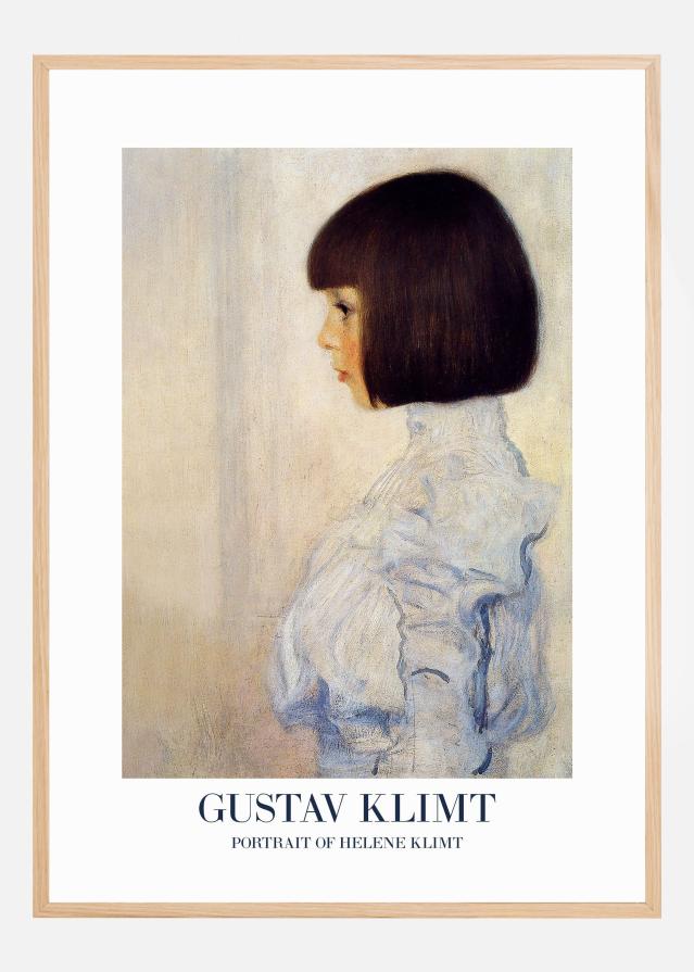 Portrait of Helene Klimt (1898) Juliste