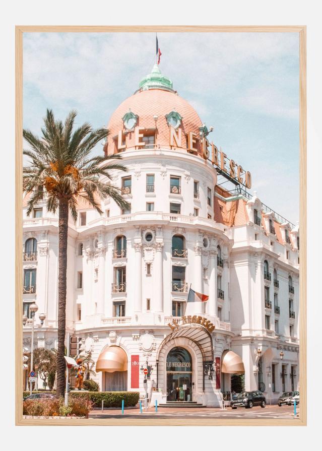 French Riviera Building Juliste