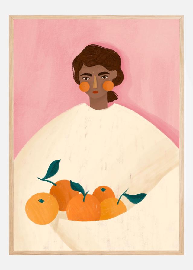 The Woman With the Oranges Juliste