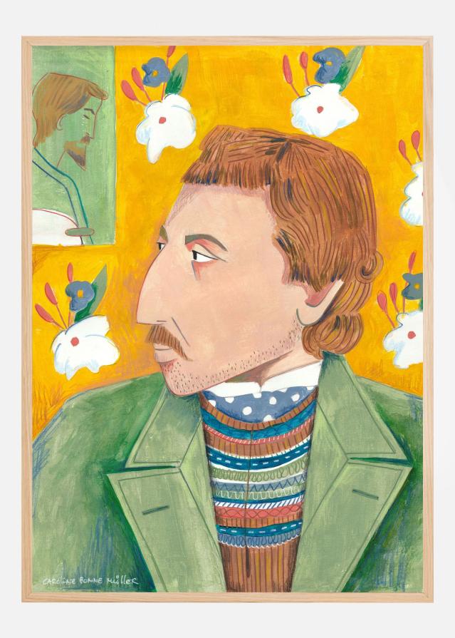 Paul Gauguin portrait Juliste