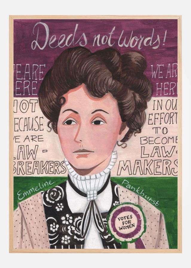 Portrait of a woman Juliste