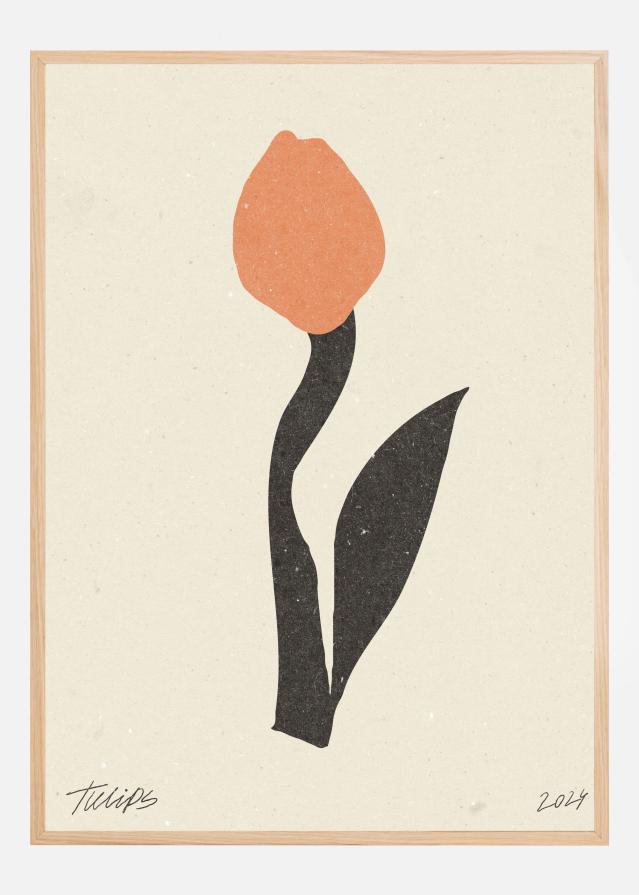 Modern Flower 01 Juliste