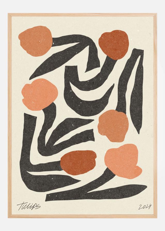 Modern Flower 03 Juliste