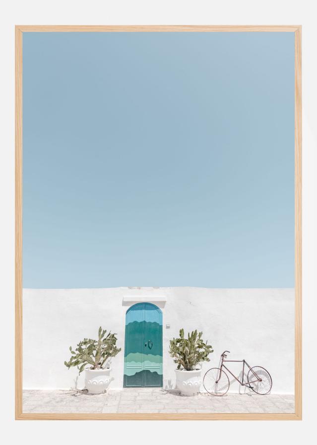 Ostuni blue door Juliste