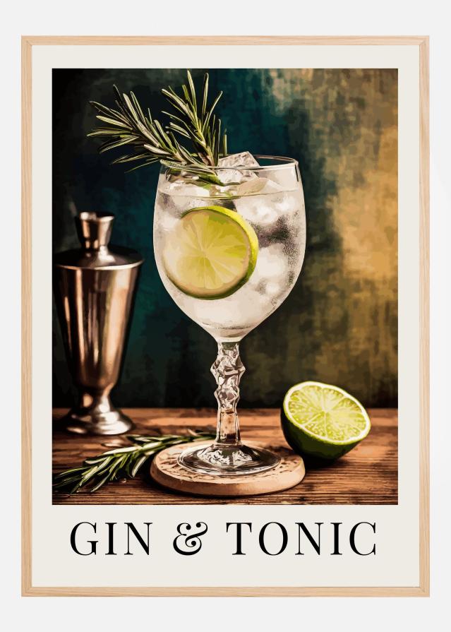 Gin a Tonic Juliste