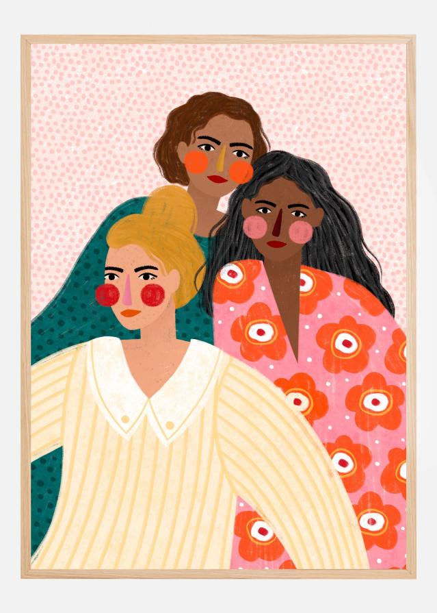 Girl Friends Juliste