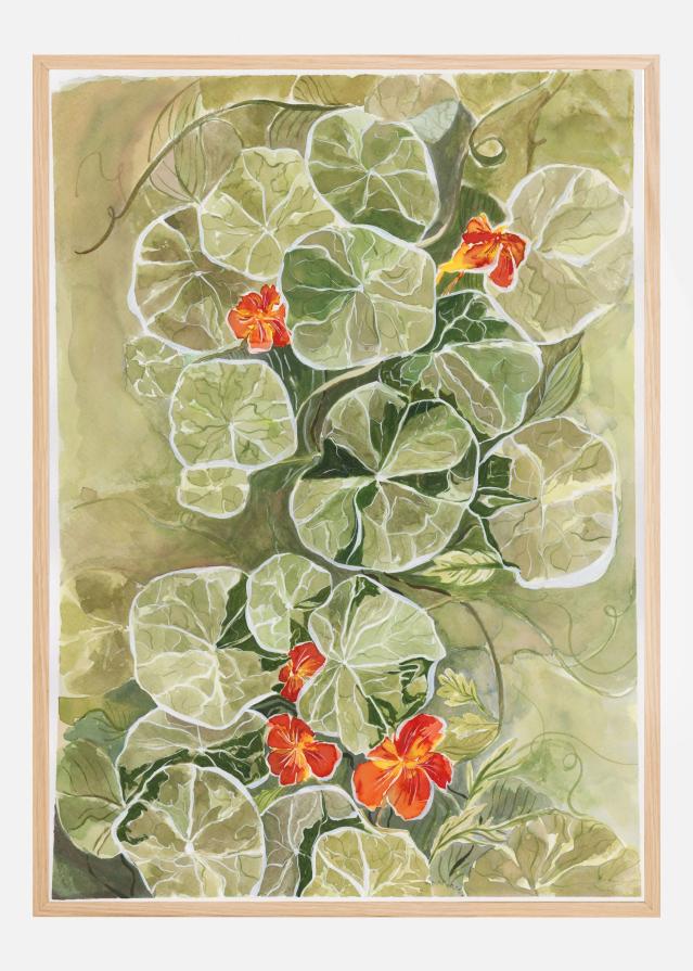 Nasturtium Tapestry Juliste