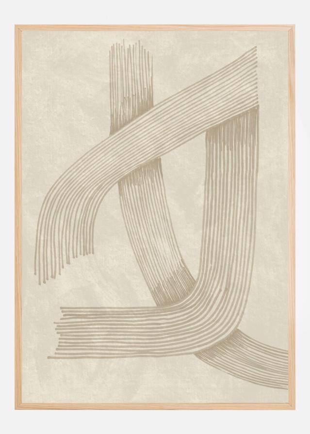 Abstract Sophisticated Line 01 Juliste