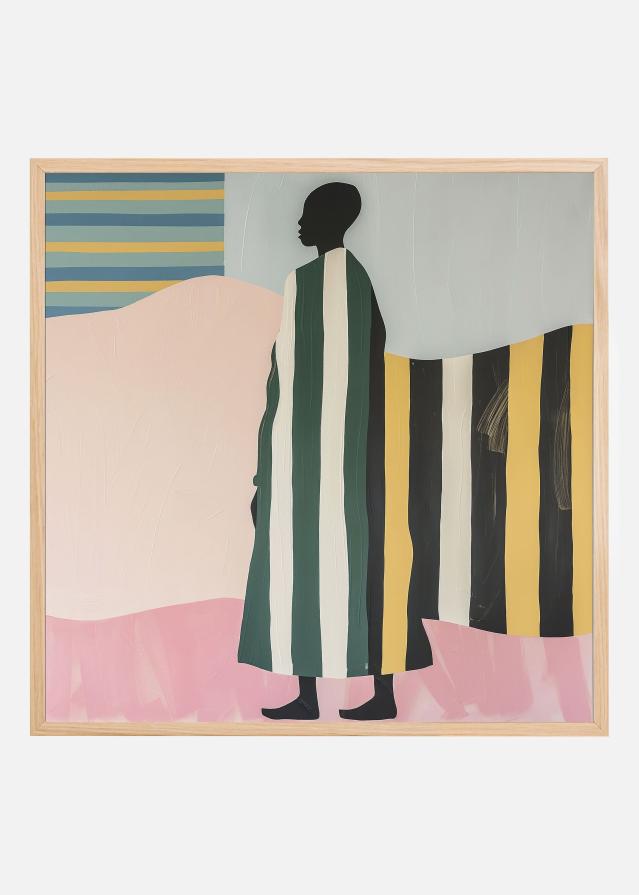 Man In Stripes Juliste