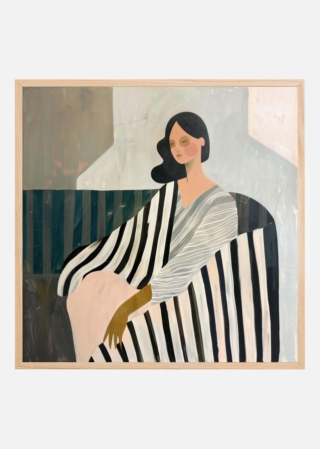 Woman In Recline Juliste