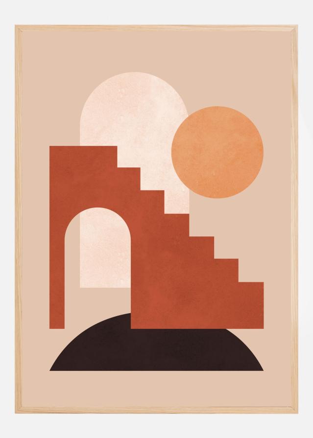 Geometric composition 4 Juliste