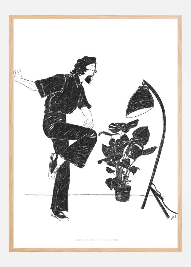 Jlr Dancingathome4 Blackandwhite Copy Juliste