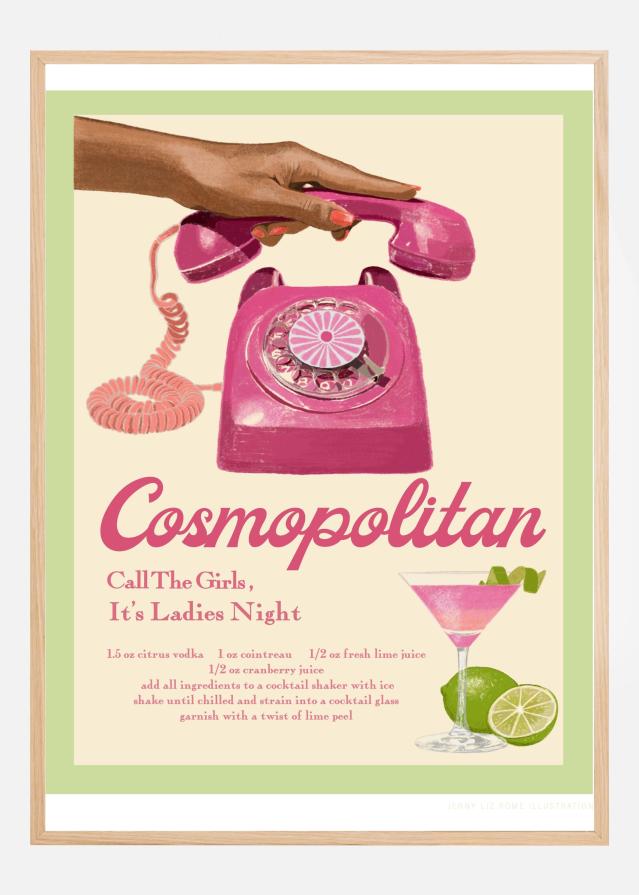 Jlr Cocktails Cosmopolitan Juliste