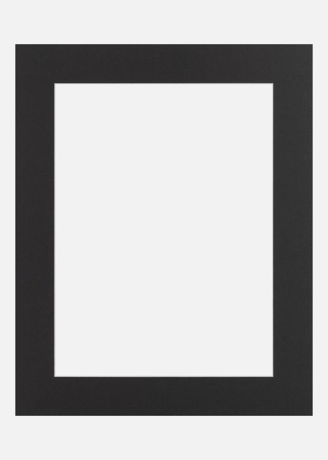 Passepartout Dark Shale (Valkoinen keskus) 50x50 cm (39x39)