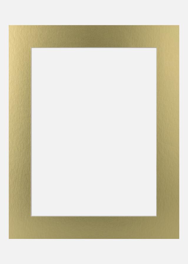 Passepartout Sun Metal (Valkoinen keskus) 24x30 cm (17x23)