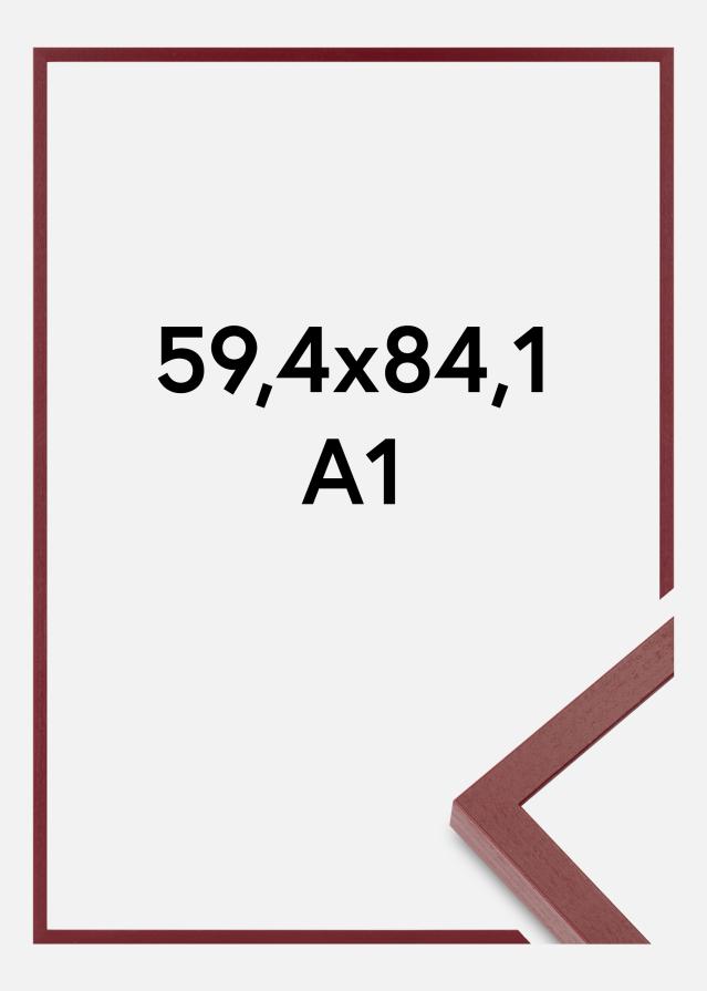 Colorful Akryylilasi Punainen 59,4x84,1 cm (A1)