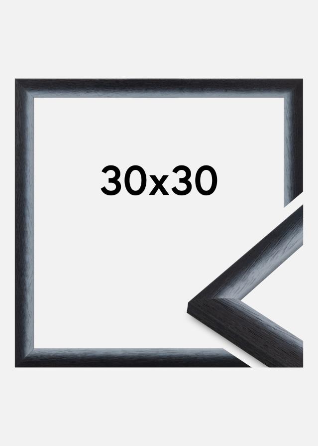 Kehys Cornwall Akryylilasi Musta 30x30 cm